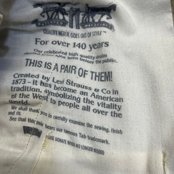 Levis mens Cargo Short sz 32w khaki Paratrooper gorpcore retro - Picture 10 of 12